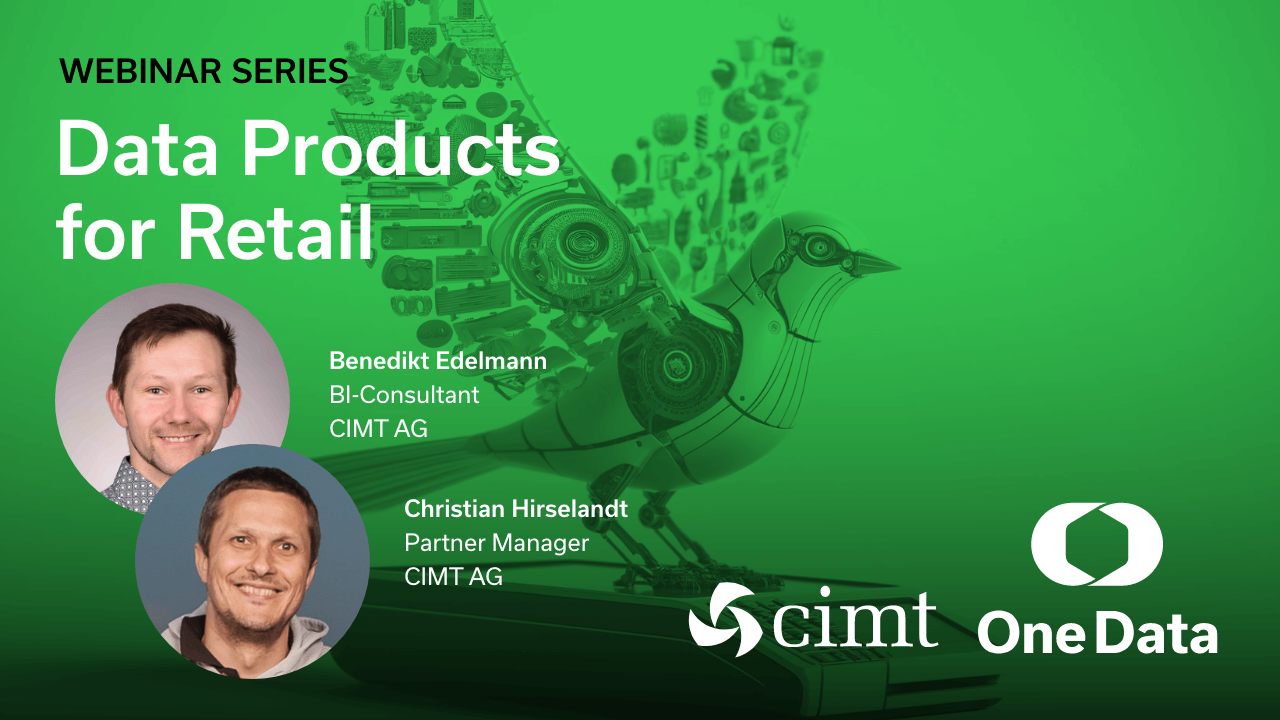 Webinar: Data Products for Retail | One Data