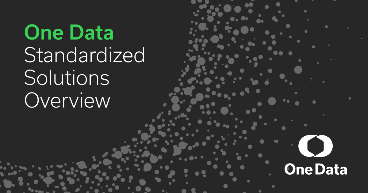 One Data Solutions | One Data