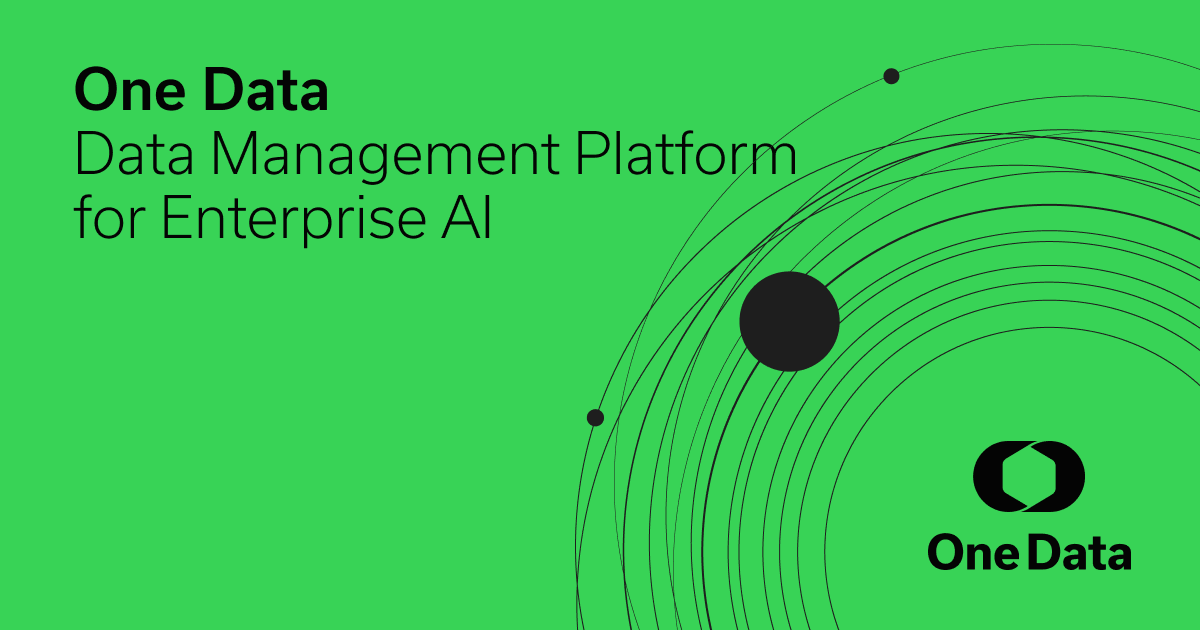 Data Management Platform for Enterprise AI | One Data